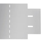 ZNTS Lawn Fence 10 pcs Galvanised Steel 100x20 cm 274902