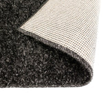 ZNTS Shaggy Area Rug 140x200 cm Anthracite 133039