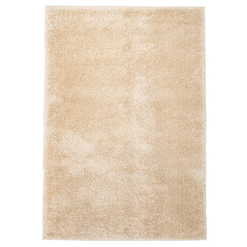 ZNTS Shaggy Area Rug 120x170 cm Beige 133048