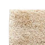 ZNTS Shaggy Area Rug 140x200 cm Beige 133049