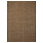 ZNTS Area Rug Sisal Look Indoor/Outdoor 140x200 cm Brown 133069