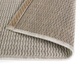 ZNTS Area Rug Sisal Look Indoor/Outdoor 160x230 cm Grey 133080