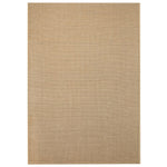 ZNTS Area Rug Sisal Look Indoor/Outdoor 120x170 cm Beige 133083