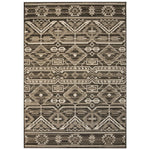 ZNTS Area Rug Sisal Look Indoor/Outdoor 120x170 cm Geometrical 133088
