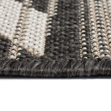 ZNTS Area Rug Sisal Look Indoor/Outdoor 120x170 cm Geometrical 133088
