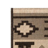 ZNTS Area Rug Sisal Look Indoor/Outdoor 120x170cm Ethnic Design 133093