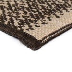 ZNTS Area Rug Sisal Look Indoor/Outdoor 160x230 cm Stripes 133105