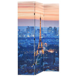 ZNTS Folding Room Divider 120x170 cm Paris by Night 245869