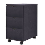 ZNTS Drawer Unit 33x45x60 cm Black 245726