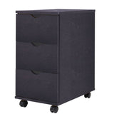 ZNTS Drawer Unit 33x45x60 cm Black 245726