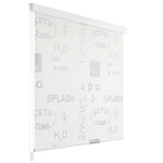 ZNTS Shower Roller Blind 100x240 cm Splash 142872
