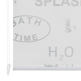 ZNTS Shower Roller Blind 100x240 cm Splash 142872
