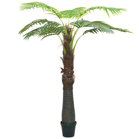 ZNTS Artificial Palm Tree with Pot 253 cm Green 245949