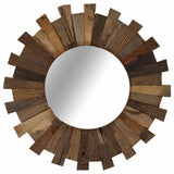 ZNTS Wall Mirror Solid Reclaimed Wood 50 cm 246310