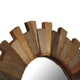ZNTS Wall Mirror Solid Reclaimed Wood 50 cm 246310