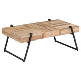 ZNTS Coffee Table Reclaimed Teak 90x50x33 cm 246090