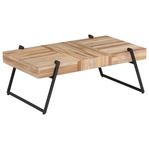 ZNTS Coffee Table Reclaimed Teak 90x50x33 cm 246090