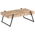 ZNTS Coffee Table Reclaimed Teak 90x50x33 cm 246090