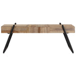 ZNTS Coffee Table Reclaimed Teak 90x50x33 cm 246090