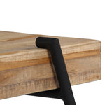 ZNTS Coffee Table Reclaimed Teak 90x50x33 cm 246090