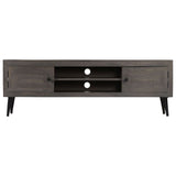 ZNTS TV Cabinet Solid Mango Wood 140x30x45 cm 245910