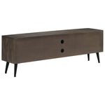 ZNTS TV Cabinet Solid Mango Wood 140x30x45 cm 245910