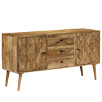 ZNTS Sideboard Solid Mango Wood 145x40x75 cm 246153