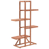 ZNTS Plant Stand Cedar Wood 86x36x139 cm 246432