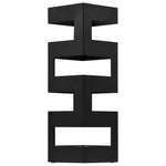 ZNTS Umbrella Stand Tetris Steel Black 246794