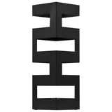 ZNTS Umbrella Stand Tetris Steel Black 246794