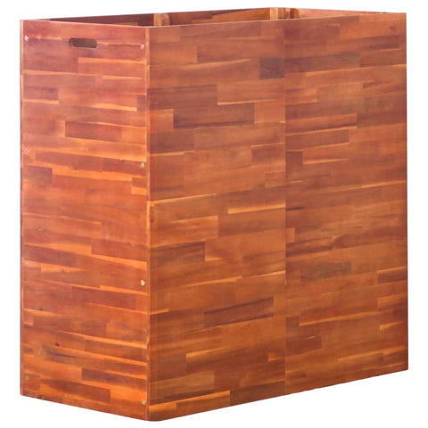 ZNTS Garden Raised Bed Acacia Wood 100x50x100 cm 44031