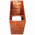 ZNTS Garden Raised Bed Acacia Wood 100x50x100 cm 44031