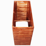 ZNTS Garden Raised Bed Acacia Wood 100x50x100 cm 44031