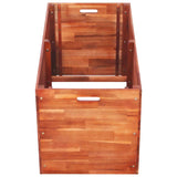 ZNTS Garden Raised Bed Acacia Wood 100x50x50 cm 44032