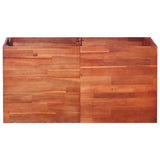 ZNTS Garden Raised Bed Acacia Wood 100x50x50 cm 44032