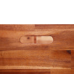 ZNTS Garden Raised Bed Acacia Wood 100x50x50 cm 44032