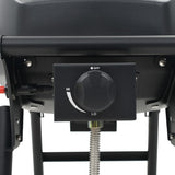 ZNTS Portable Gas BBQ Grill with Cooking Zone Black 44276