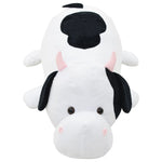 ZNTS Cow Cuddly Toy Plush White and Black 80244