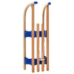 ZNTS Folding Sledge Wood 110 cm 91457