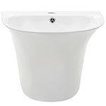 ZNTS Wall-mounted Basin Ceramic White 470x450x370 mm 143017