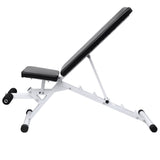 ZNTS Workout Bench with Barbell and Dumbbell Set 30.5 kg 275351