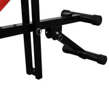 ZNTS Adjustable Sit-up Bench with Barbell and Dumbbell Set 30.5 kg 275352