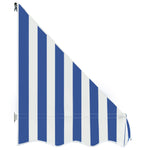 ZNTS Bistro Awning 200x120 cm Blue and White 143721