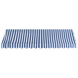 ZNTS Bistro Awning 350x120 cm Blue and White 143724