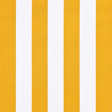 ZNTS Bistro Awning 300x120 cm Orange and White 143729