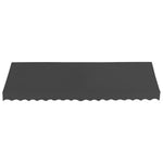 ZNTS Bistro Awning 350x120 cm Anthracite 143736
