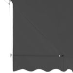 ZNTS Bistro Awning 350x120 cm Anthracite 143736