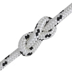 ZNTS Braided Boat Rope Polyester 8 mm 250 m White 143791