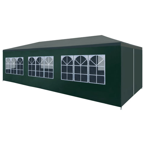 ZNTS Party Tent 3x9 m Green 45105
