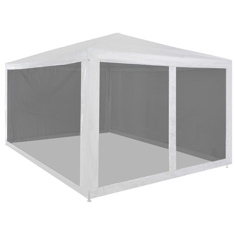 ZNTS Party Tent with 4 Mesh Sidewalls 4x3 m 45109